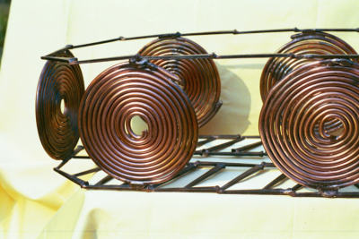 Basket of swirls