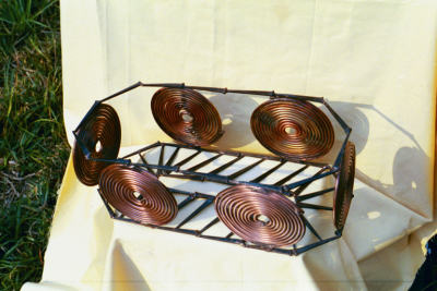 Basket of Swirls - detail